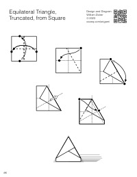 Equilateral Triangle, Truncated, from Square